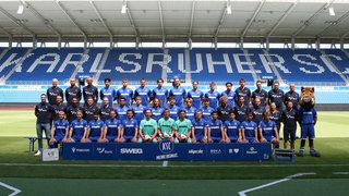 Das Teamfoto des KSC
