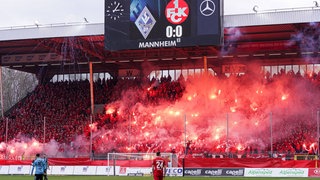 Waldhof Mannheim empfängt den 1. FC Kaiserslautern im DFB-Pokal