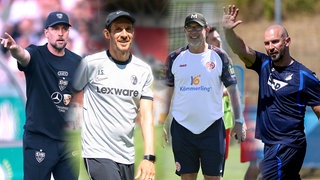 Die Trainer der Südwest-Bundesligisten