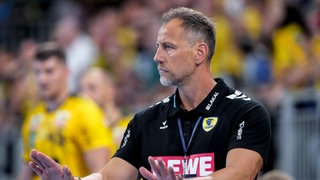 Trainer Maik Machulla von den Rhein-Neckar Löwen
