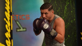 Ayman Oudriss im Training
