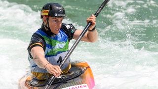 Ricarda Funk bei der Kanu-WM in Oklahoma City
