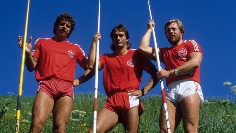 Das Deutsche Zehnkampf-Team 1987