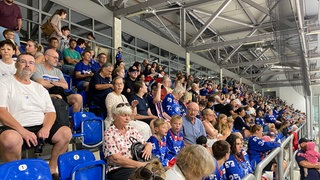 Fans beim Saisonauftakt der Adler Mannheim