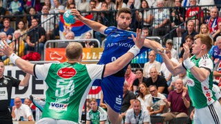 HBW Balingen-Weilstetten gegen die TSV Hannover-Burgdorf