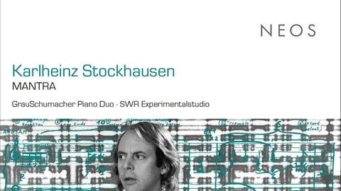 Das CD-Cover der Neuerscheinung von Karlheinz Stockhausens "Mantra".