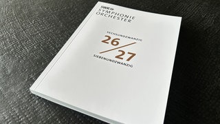 Saisonbroschüre 20262027 des SWR Symphonieorchesters