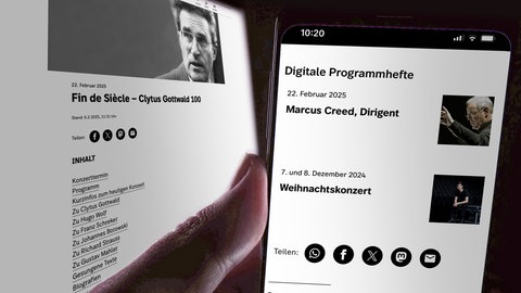 Die digitalen Programmhefte des SWR Vokalensembles