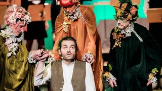 Szenenbild "Frau Holle" mit dem SWR Vokalensemble