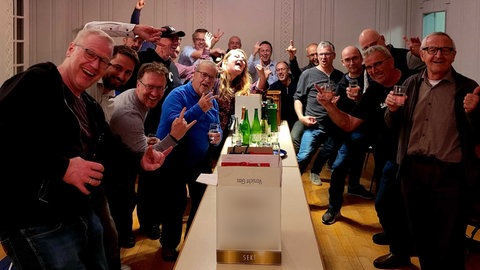 Gruppenfoto des Chors MGV Lichteneck