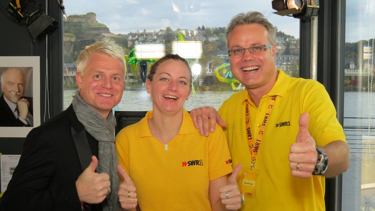 Das große Finale naht - dabei sind wieder Guido Cantz, Sandra Karch und Michael Lueg.