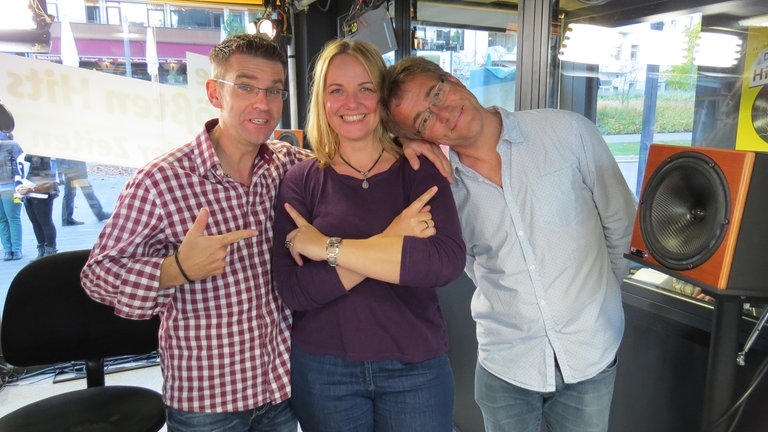Steffi Vitt war damals bei der Hitparade als Moderatorin auch noch dabei.