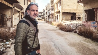 Der Fotograf Lutz Jäkel in Syrien.