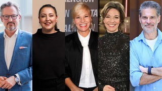 Best of Leute 2025: Eckart von Hirschhausen, Tara Paighambari, Ina Müller, Anna Planken, Rick Kavanian (v. l.)
