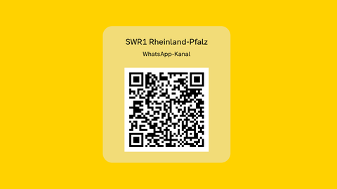 QR-Code für den SWR1 Rheinland-Pfalz WhatsApp-Kanal
