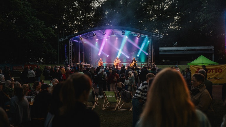 Beim SWR4 Festival 2025 in Wörth am Rhein
