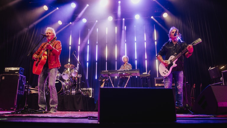 Smokie auf der Bühne beim Konzert des SWR4 Festivals in Wörth