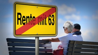 FOTOMONTAGE: Die Bundesregierung plant, die bisherige abschlagsfreie Rente mit 63 abzuschaffen - also die abschlagsfreie Rente nach 45 Beitragsjahren.
