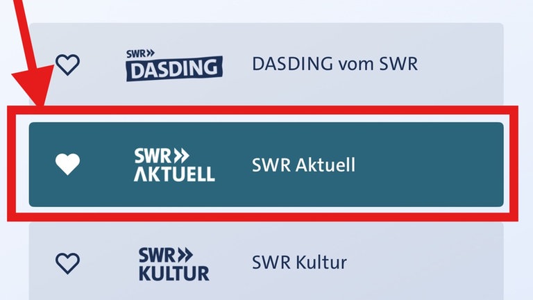 Die App ARD Sounds im Bereich "Radio" zeigt alle ARD-Sender