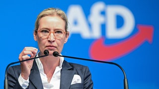 Die AfD-Bundessprecherin Alice Weidel