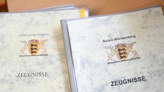 Im Wilhelms-Gymnasium in Stuttgart werden am letzten Schultag vor den Sommerferien in Baden-Württemberg Zeugnisse verteilt. Ein Zeugnis haben wir auch der Landesregierung ausgestellt.