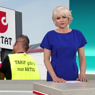 Nachrichtensprecherin Tatjana Geßler