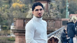 Portraitfoto von Ramzi Awat Nabi. Er wurde in den Irak abgeschoben. Zuvor studierte er Energietechnik an der Hochschule Esslingen.