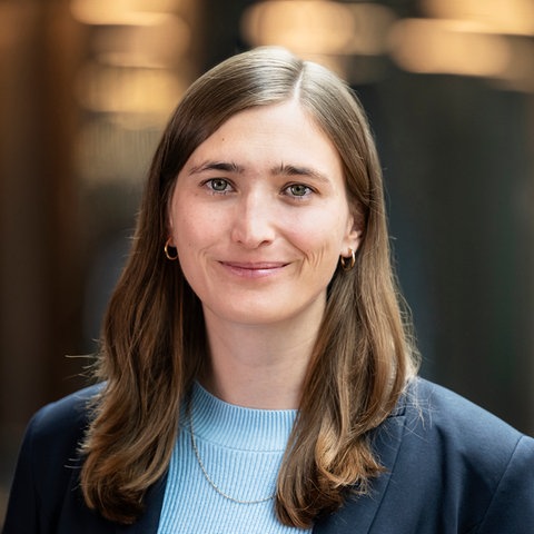 SWR-Redakteurin Hannah Vogel