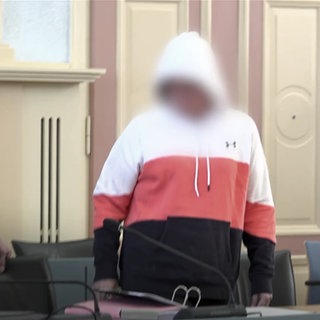 Angeklagter vor Gericht