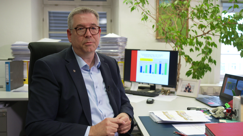 Städtkämmerer René Bantel