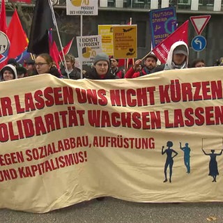 Demo auf den Straßen