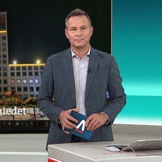 Nachrichtensprecher Michael Saunders