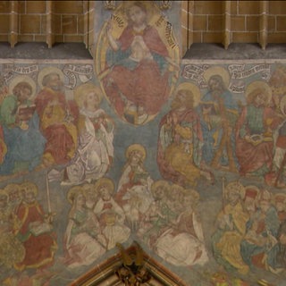 Fresko Weltgericht im Ulmer Münster