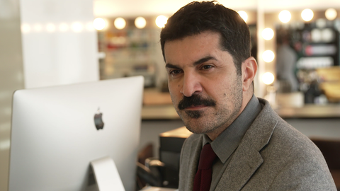 Der Deutsch-Iraner Reza Shari in Mannheim