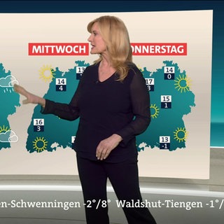 Wetterreporterin Claudia Kleinert
