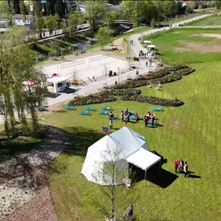 Wiese der Landesgartenschau Ellwangen