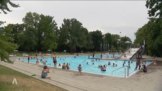 Freibad in der Schweiz