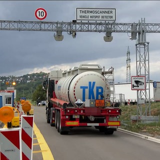 LKW auf der A81