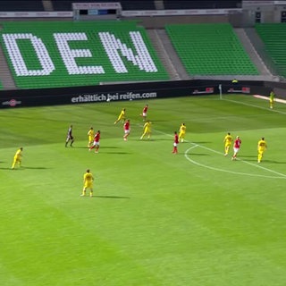 Spieler auf dem Feld