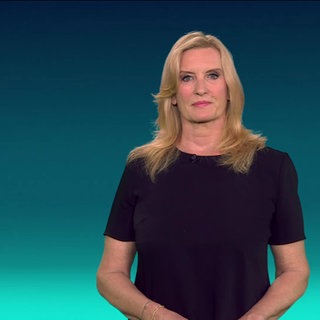 Moderatorin Claudia Kleinert