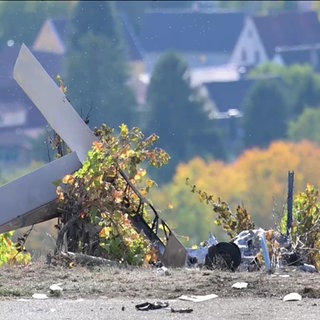 Kleinflugzeug abgestürzt