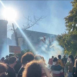 Demo in Straßburg