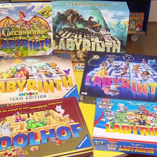Brettspiel: Das verrückte Labyrinth