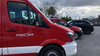 Fahrzeuge der Werksfeuerwehr des Europa-Parks