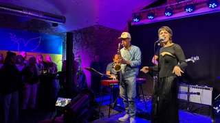 Donata Chiari beim Benefizkonzert