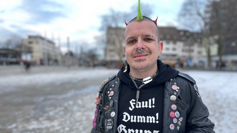 Claudio Probst von der APPD will Freiburgs neuer Oberbürgermeister werden.