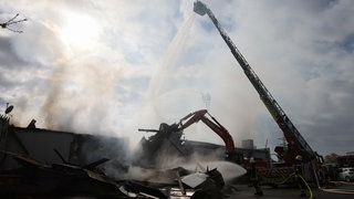 Brand in Club in Kehl