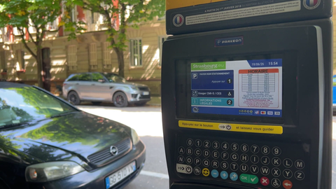 Die Parkgebühren in Straßburg sinken.