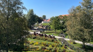 Spielplatz auf der Landesgartenschau in Wangen.