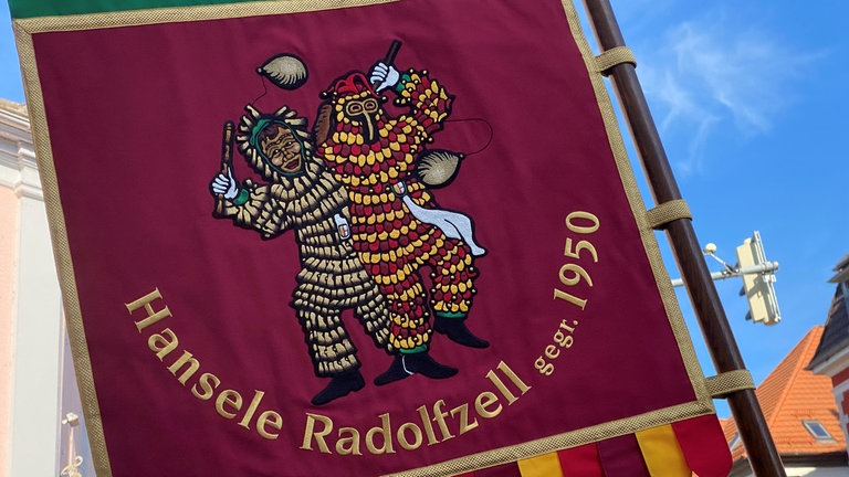 Die Fahne der Hansele Radolfzell.